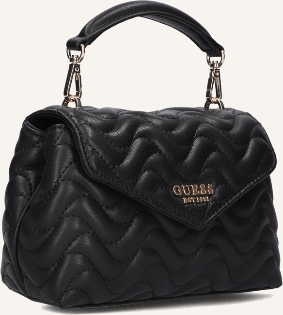 Zwarte GUESS Handtas MELISANDRA MINI TP HNDLE FLAP Zwarte GUESS Handtas MELISANDRA MINI TP HNDLE FLAP - large