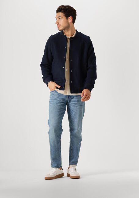 SELECTED HOMME Straight leg jeans SLH180-RELAXCROP ALDU 6434 M. BLUE JNS en bleu - large