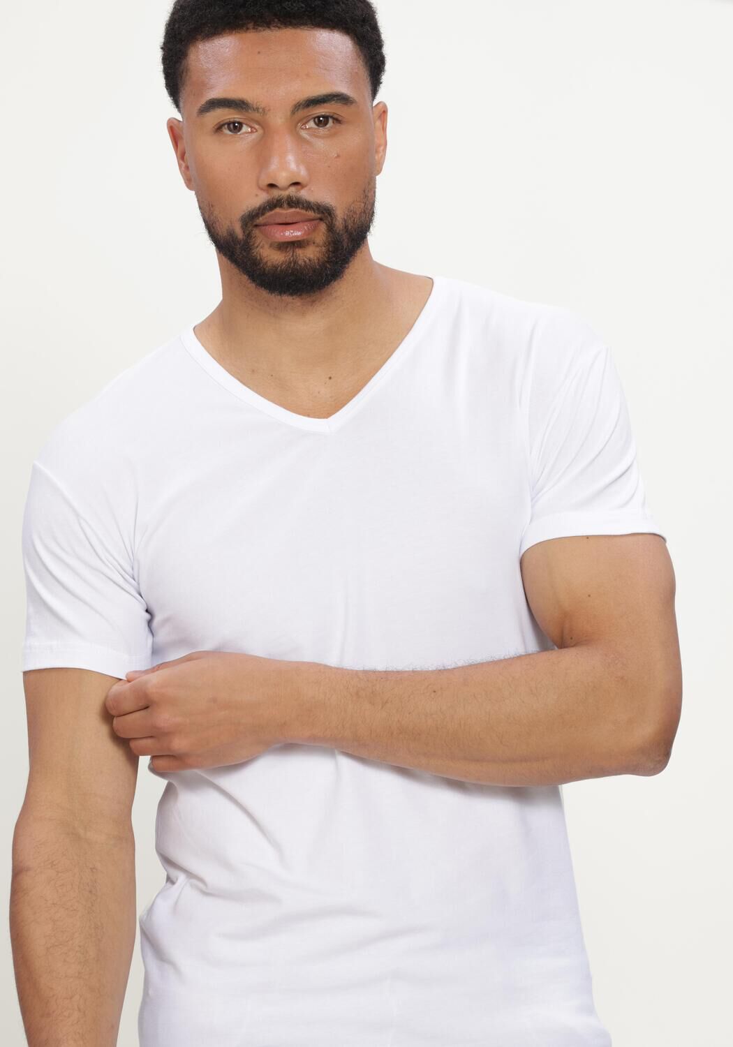 Alan Red T-shirt 6681 OKLAHOMA en blanc - large