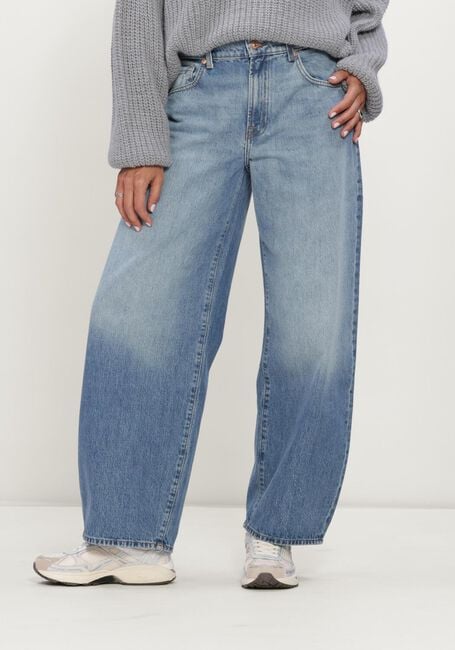 Blauwe 7 FOR ALL MANKIND Jeans BONNIE CURVILINEAR SKYFROST - large
