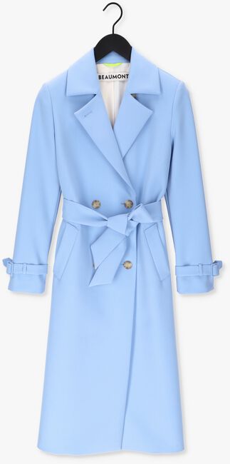 BEAUMONT Manteau BELTED COAT Bleu clair - large