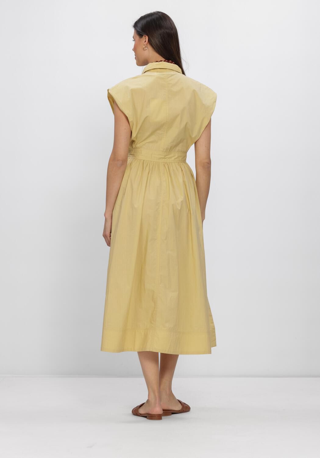 ROUGE EDIT ROUASHER S/S MIDI DRESS Robes en argent - large