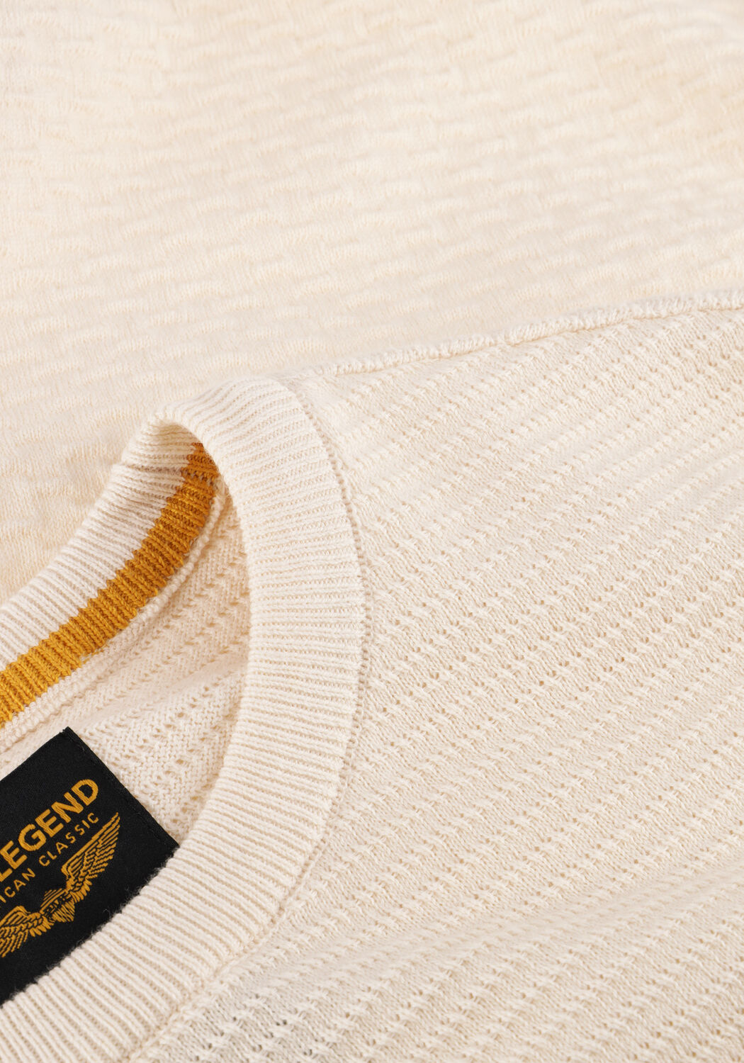 Ecru PME LEGEND Trui COTTON MOULINE - large