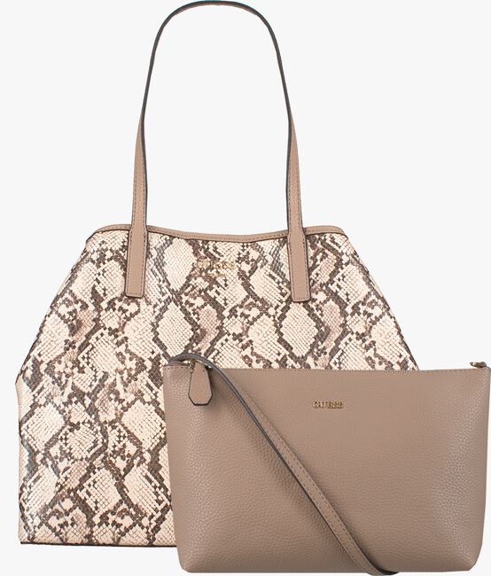 Beige GUESS Shopper VIKKY LARGE TOTE - large