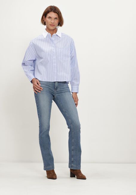 MAC Wide jeans 0358L AUTHENTIC MEGA FLEX en bleu - large