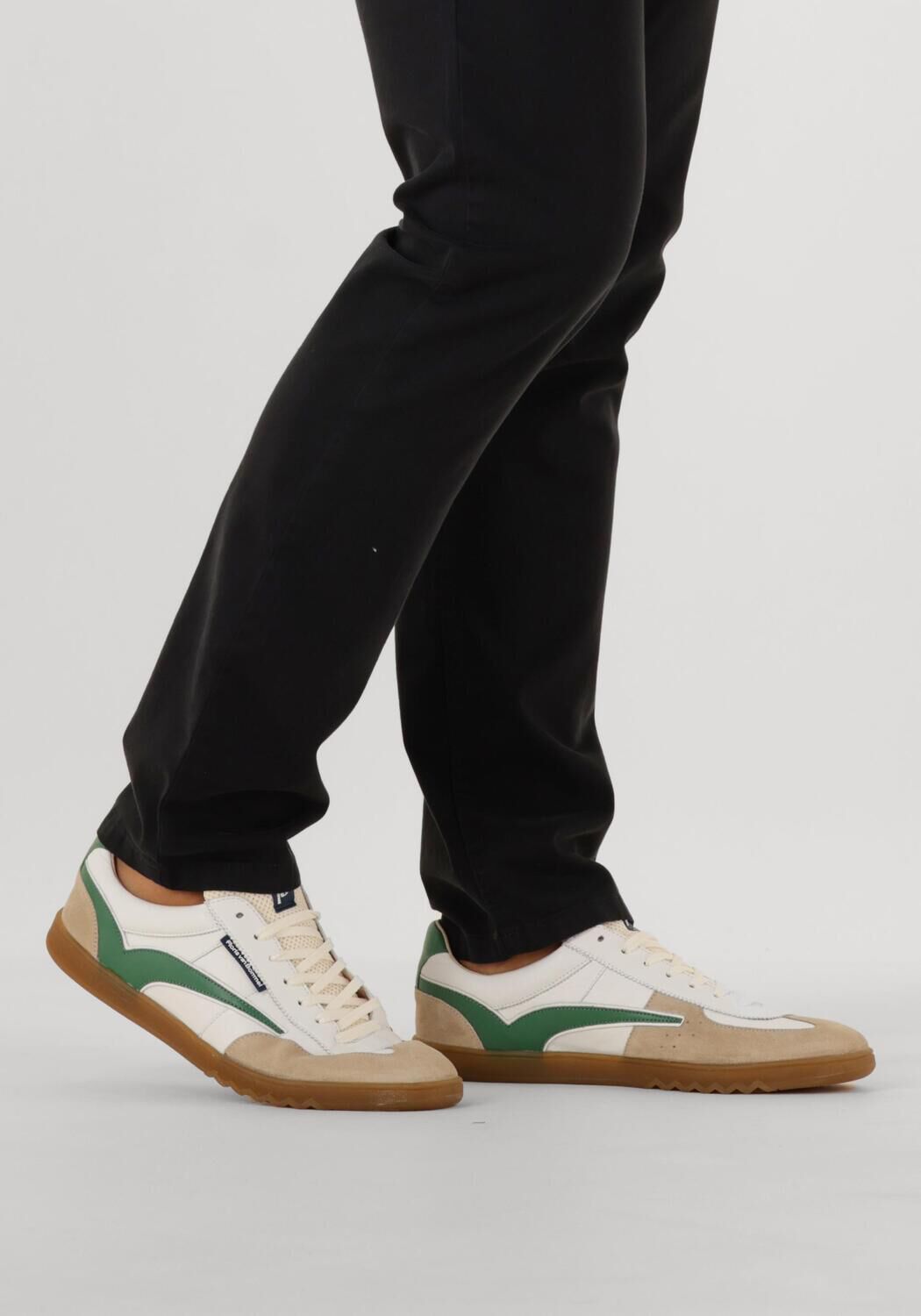 FLORIS VAN BOMMEL Baskets basses SFM-10224 DE ZALER en vert - large