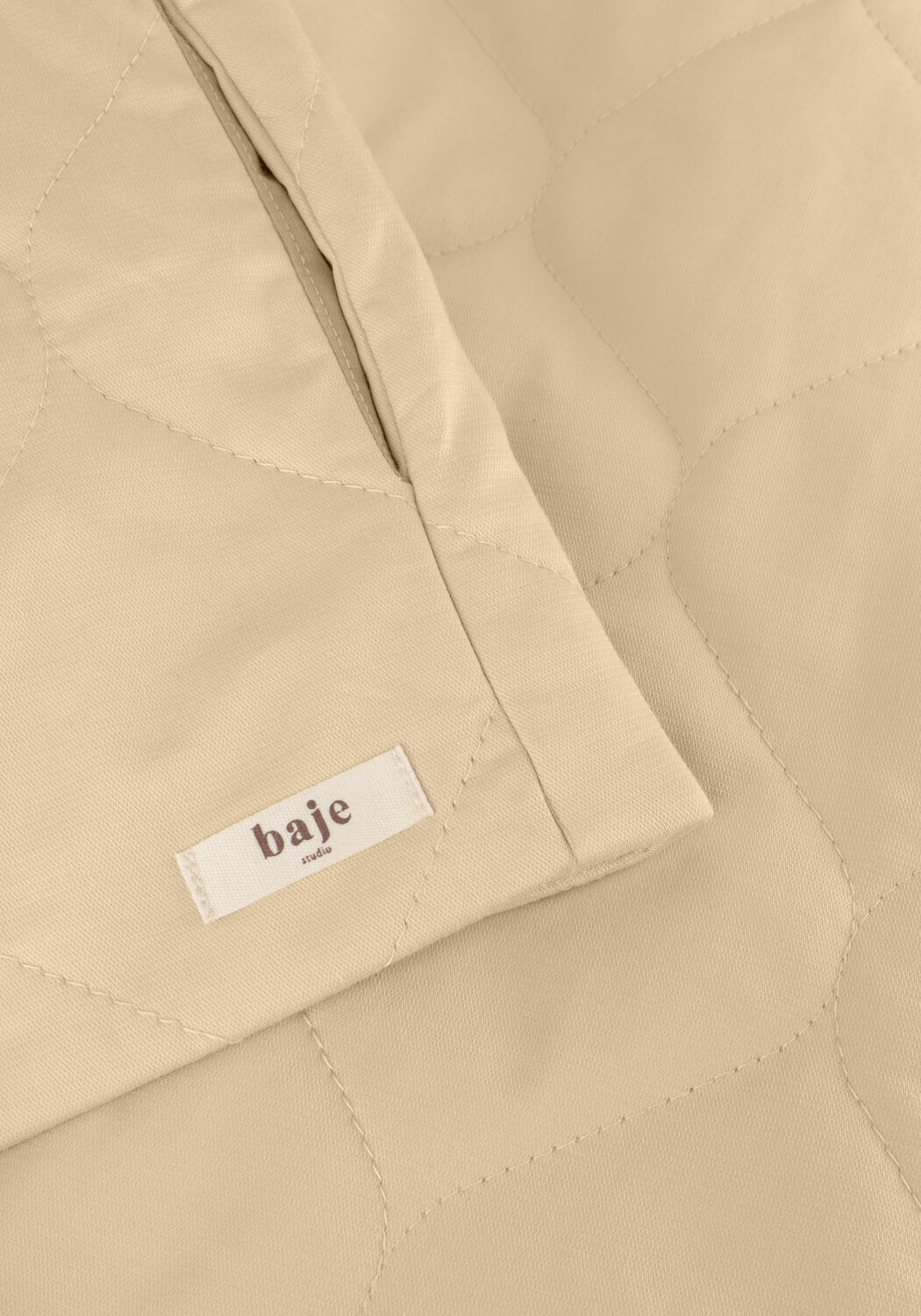 BAJE STUDIO Veste sans manches EBOR Sable - large