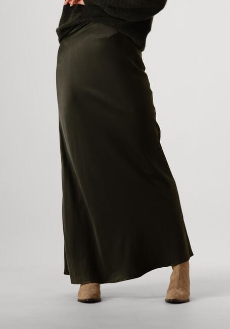 Donkergroene MY ESSENTIAL WARDROBE Maxirok ESTELLEMW LONG SKIRT - large