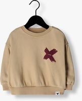 ALIX MINI Pull BABY KNITTED X SWEATER en camel