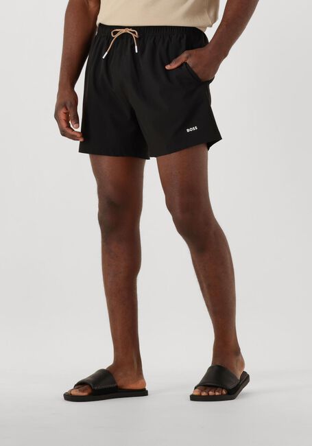 BOSS BLACK Shorts de bain TIO en noir - large