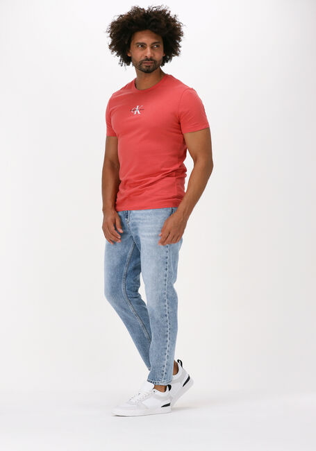 Lichtblauwe CALVIN KLEIN Straight leg jeans DAD JEAN - large