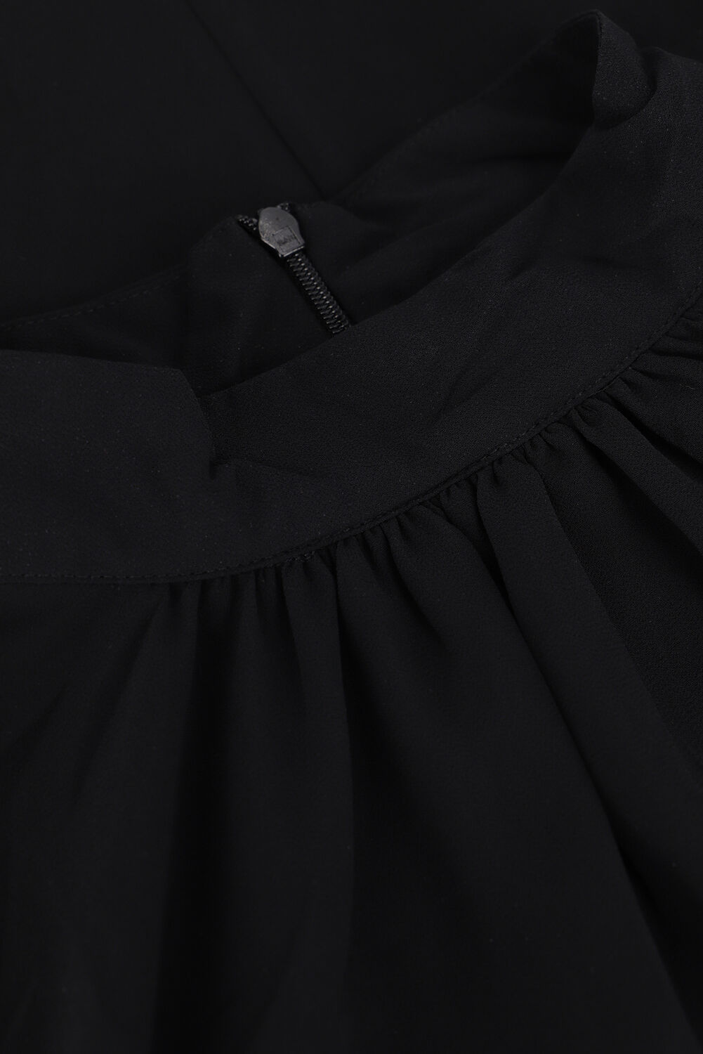 OBJECT MILA L/S HIGH NECK TOP Blouses en noir - large