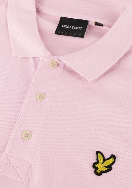LYLE SCOTT Polo PLAIN POLO SHIRT Rose clair Omoda