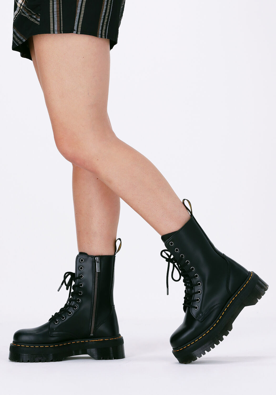 Zwarte DR MARTENS  JADON HI - large