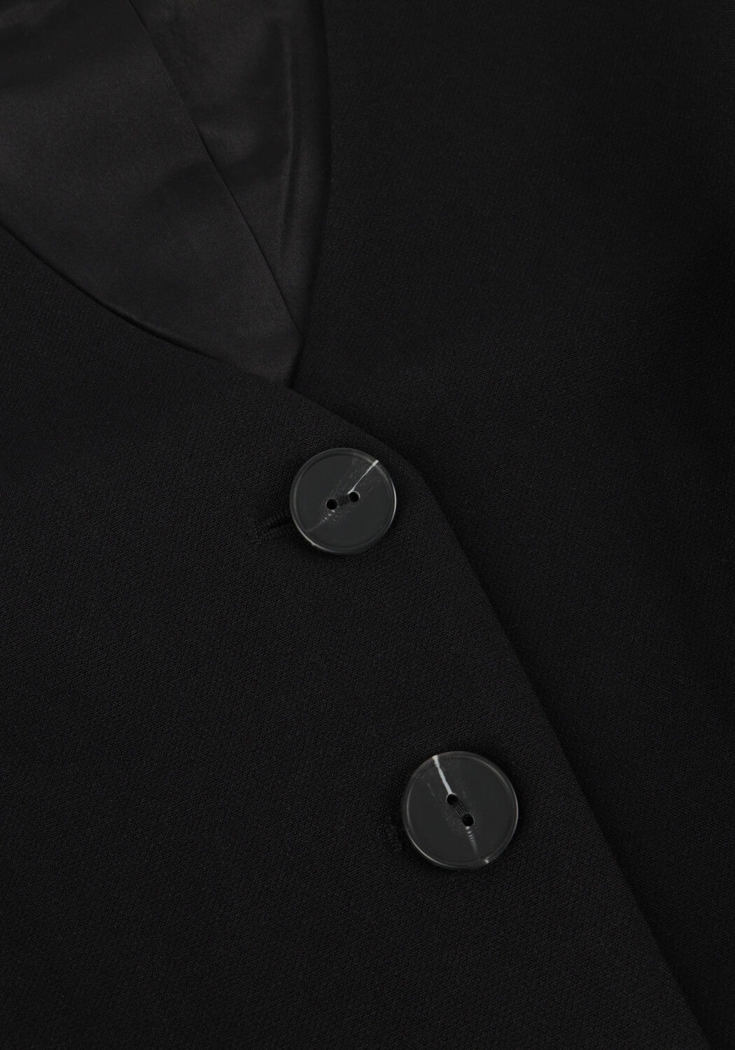 Zwarte Y.A.S. Gilet YASLIKKA WAISTCOAT - large