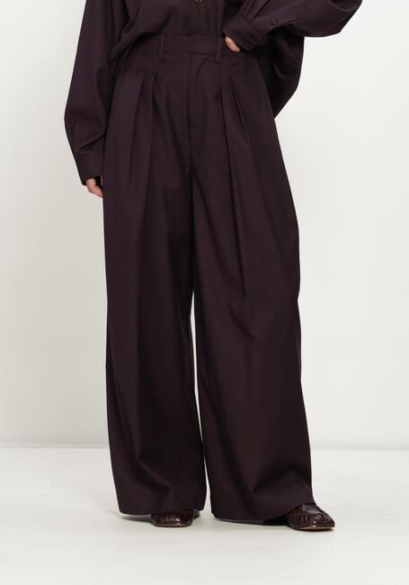 GESTUZ Pantalon GZSCHANY MW PANTS en violet - large