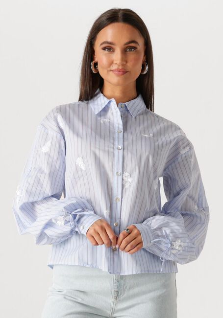 NUKUS ROSA BLOUSE STRIPE Blouses en bleu - large