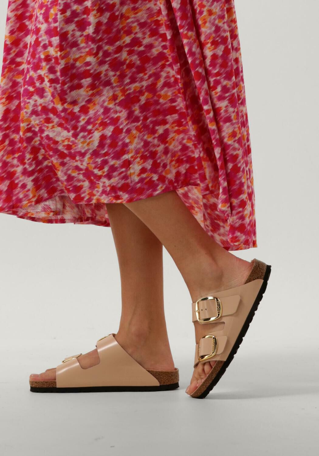 Beige BIRKENSTOCK Slippers ARIZONA BIG BUCKLE DAMES - large