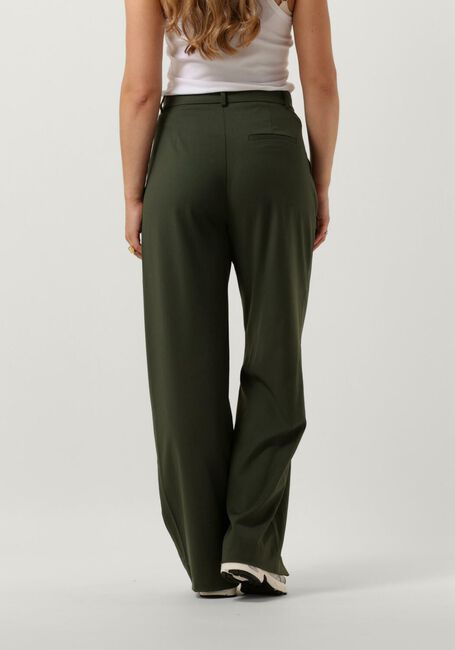 Khaki GESTUZ Pantalon PAULAGZ MW WIDE PANTS - large