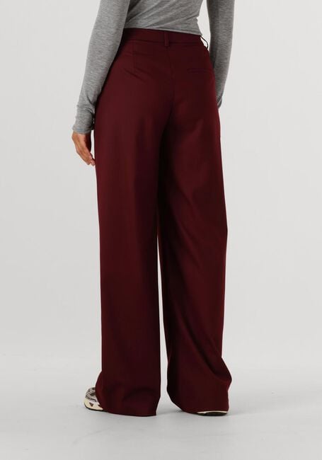 GESTUZ Pantalon large GZPAULA MW PANTS Bordeaux - large