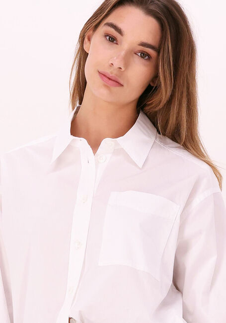 Witte VANILIA  CLASSIC SHIRT POPLIN - large