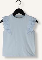 Blauwe DAILY7 Top T-SHIRT RUFFLE Blauwe DAILY7 Top T-SHIRT RUFFLE - medium