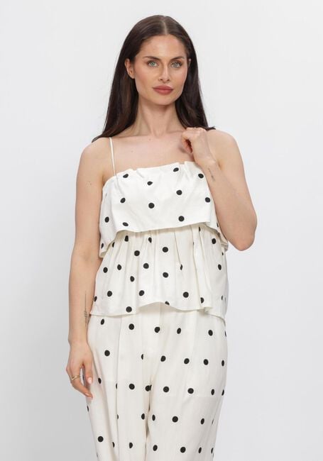 SECOND FEMALE Haut SALLIY TOP en blanc - large