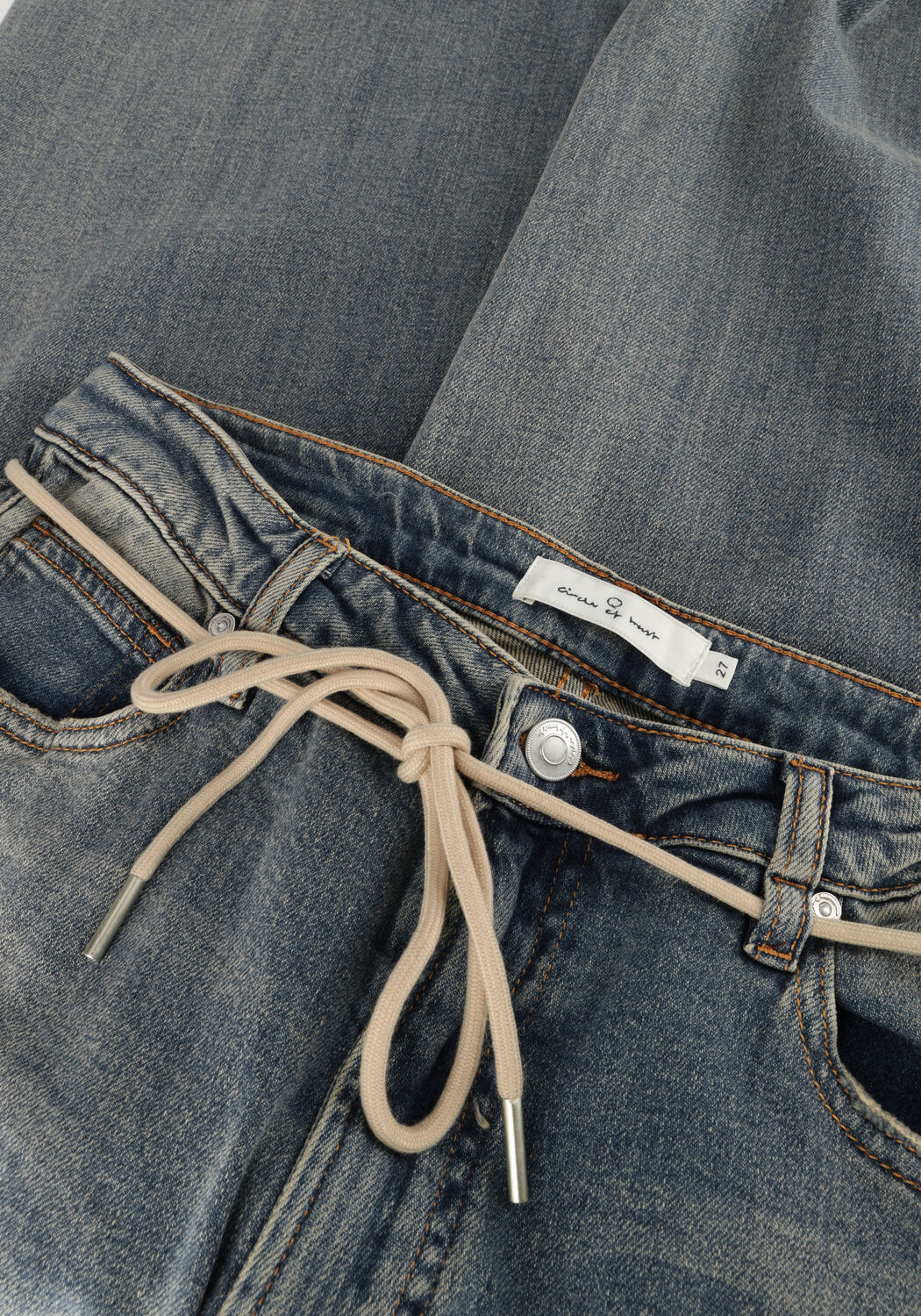 CIRCLE OF TRUST Wide jeans JONA WIDE LEG en bleu - large