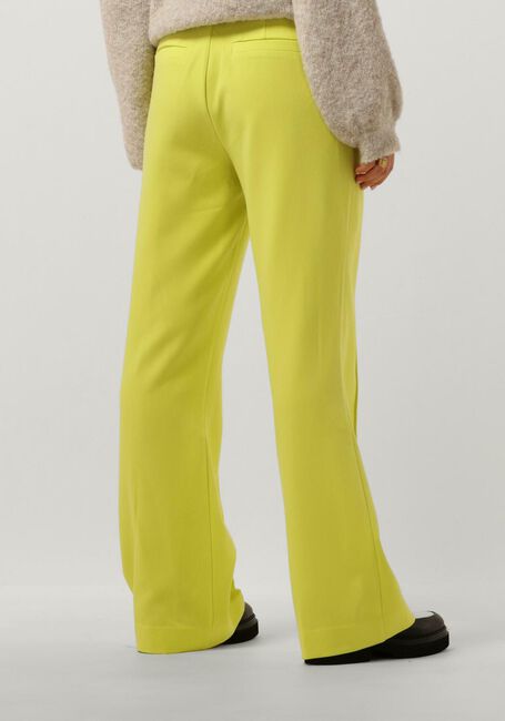 COLOURFUL REBEL Pantalon RUS UNI STRAIGHT PANTS en jaune - large