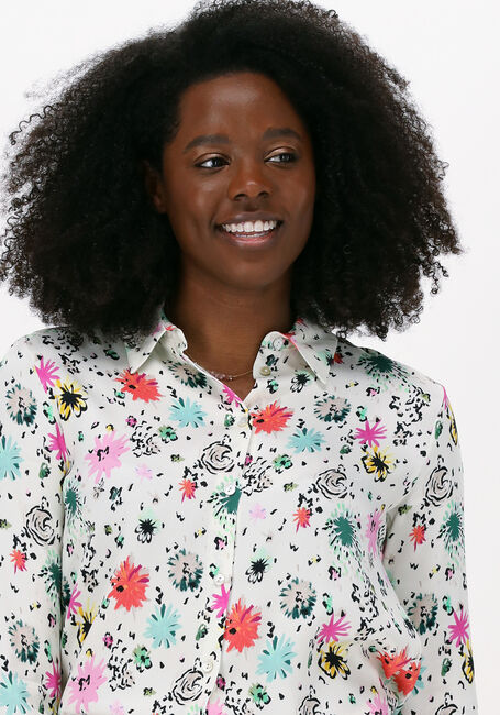 POM AMSTERDAM MILA FLOWER Blouses Blanc - large