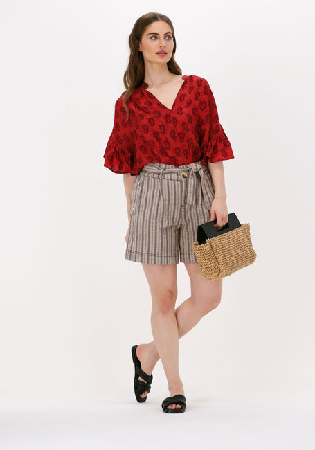 SISSEL EDELBO TAYLOR TOP Blouses en rouge - large