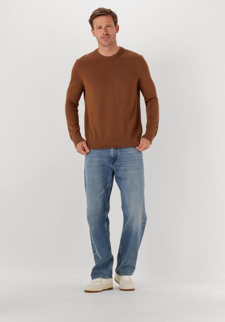 Bruine TOMMY JEANS Sweater TJM SLIM ESS SWEATER EXTS - large