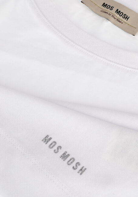 MOS MOSH T-shirt AWE O-SS ANGLALEE TEE en blanc - large