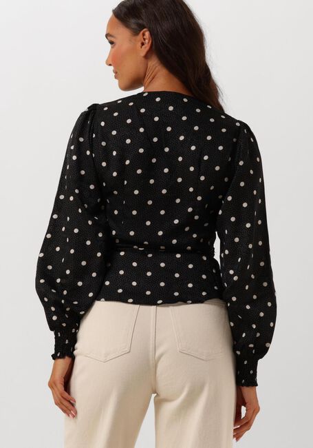 NEO NOIR MERRY RETRO DOT BLOUSE Blouses en noir - large