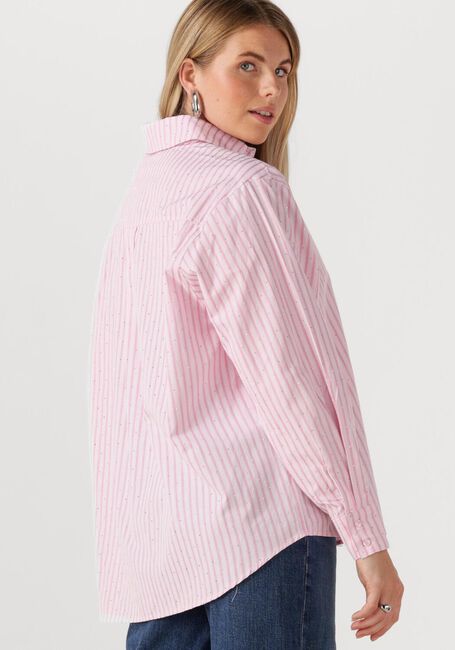 NEO NOIR DALMA SOFT STRIPE STONE SHIRT Blouses en rose - large