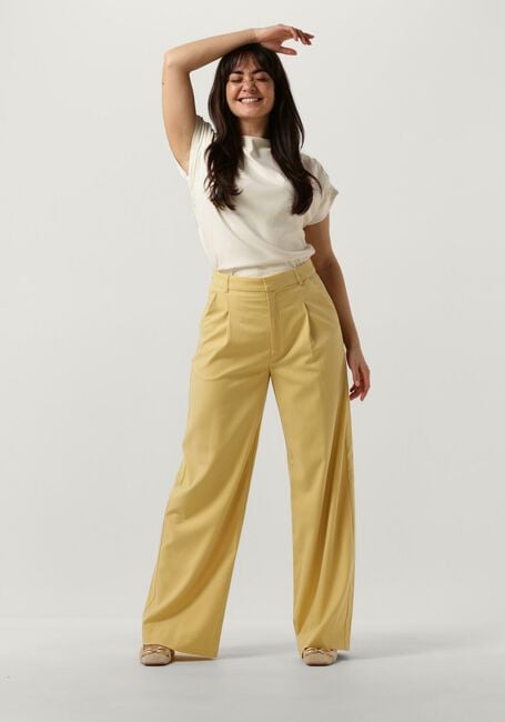 Gele GESTUZ Pantalon PAULA WIDE PANTS Gele GESTUZ Pantalon PAULA WIDE PANTS - large