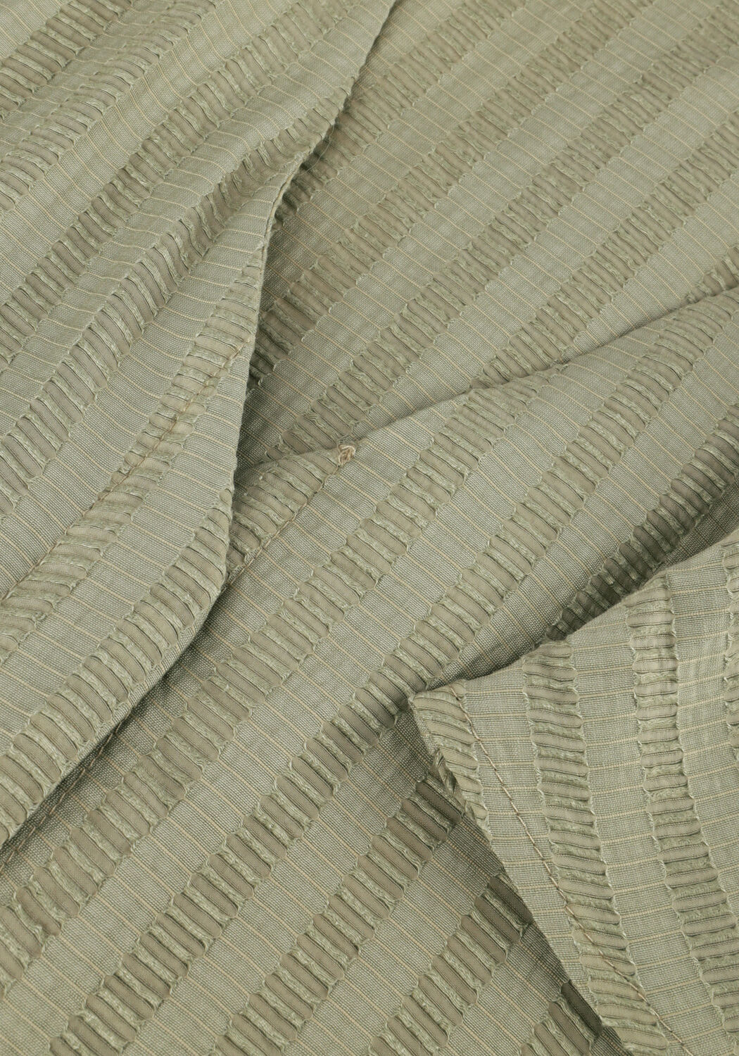 Groene OBJECT Midi jurk OBJAMANDA RE S/L DRESS - large