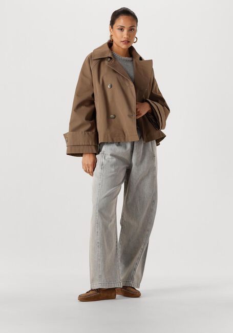 Grijze WITHBLACK Broeken/jumpsuits WBLPENELOPE WIDE DENIM PANT - large