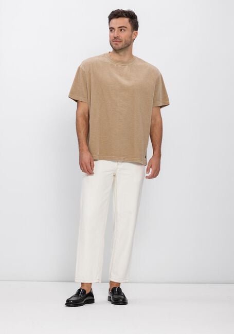 ANERKJENDT T-shirt AKVILLADS CORDUROY SS TEE en beige - large