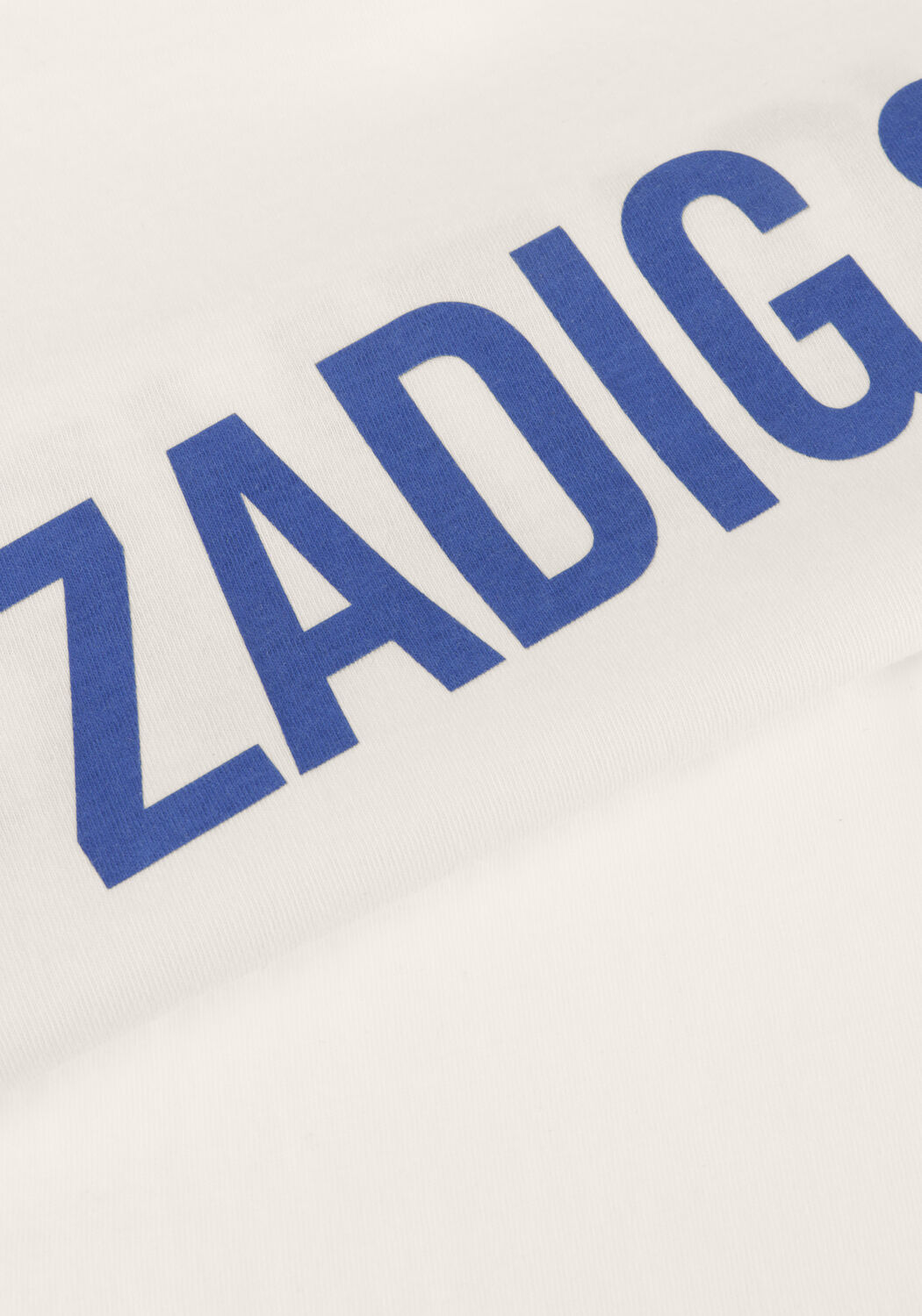 Witte ZADIG & VOLTAIRE T-shirt X60374 - large