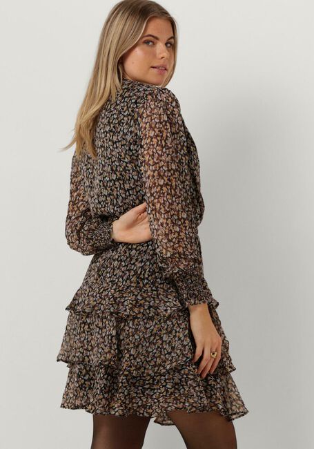 NEO NOIR Mini robe DENNIE DISTRESS LEO DRESS en noir - large