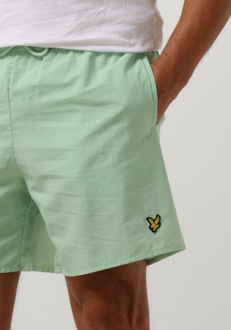 LYLE & SCOTT Shorts de bain PLAIN SWIMSHORT en vert - large
