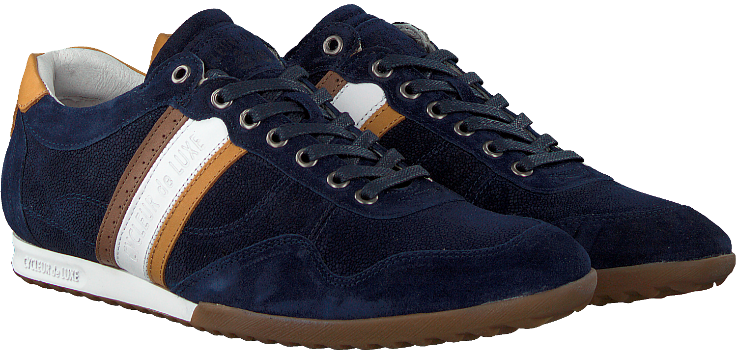 CYCLEUR DE LUXE Baskets basses CRASH en bleu | Omoda