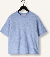 SELECTED WOMEN T-shirt SLFMALINE-LILIANA 2/4 KNIT O-NECK Bleu clair SELECTED WOMEN T-shirt SLFMALINE-LILIANA 2/4 KNIT O-NECK Bleu clair - medium