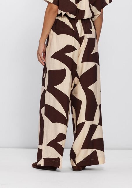 GRACE & MILA Pantalon large SS2613033 Cr&egrave;me - large