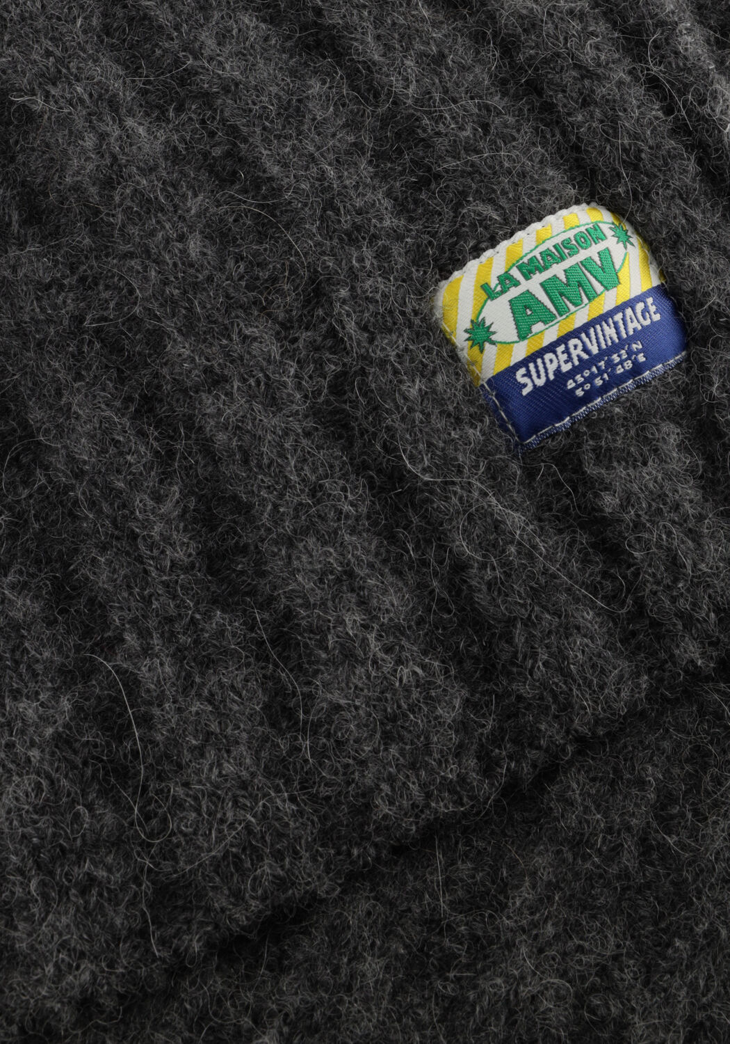 AMERICAN VINTAGE VITOW 20 Foulard Gris fonc&eacute; - large