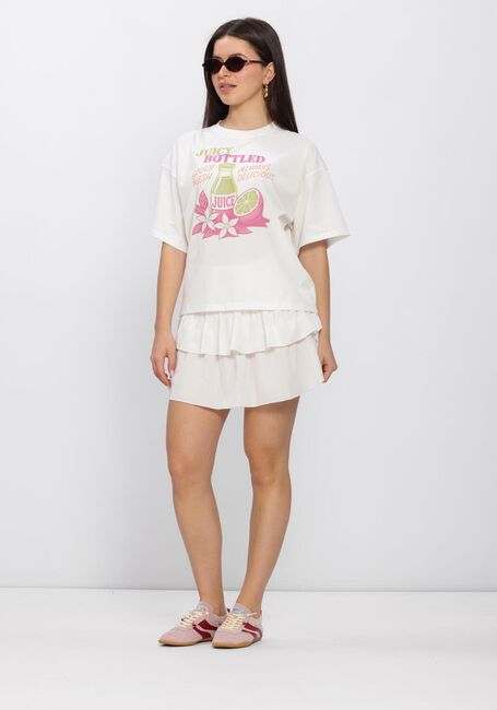 NEO NOIR Mini-jupe CARIN R SKIRT en blanc - large