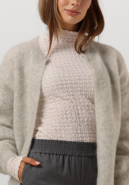 DES PETITS HAUTS Gilet ALTEA en gris - large