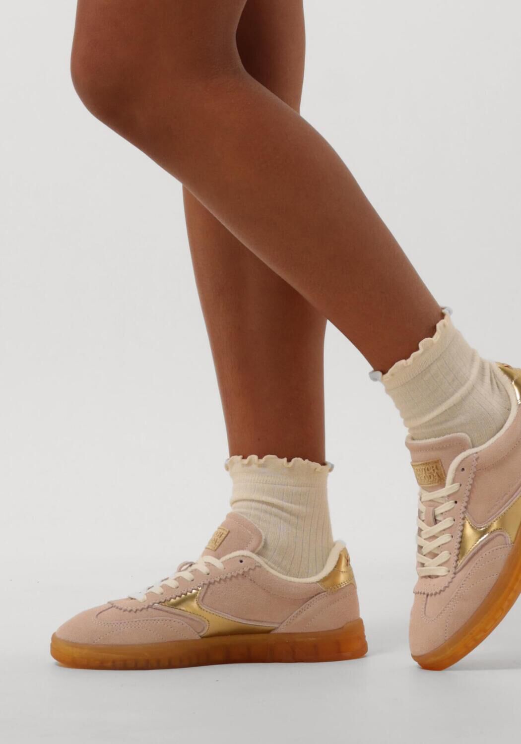 SCOTCH & SODA Baskets basses NIXIE en rose - large