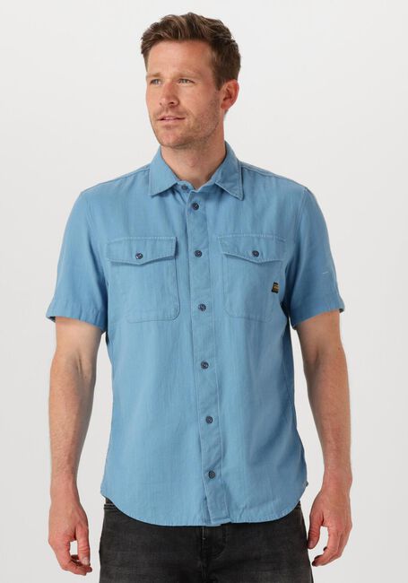 G-STAR RAW Chemise décontracté MARINE SLIM SHIRT S\S en bleu - large